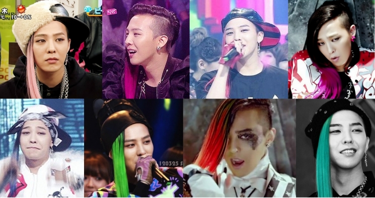 G Dragon warna warni