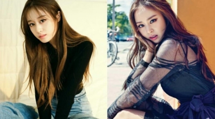Jiyeon T-Ara dan Kim Tae Hee