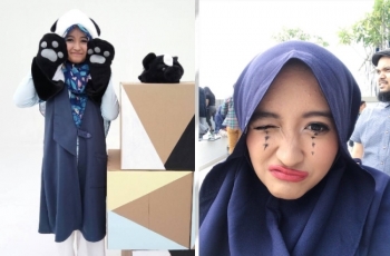Dikenal Kocak di Layar Kaca, Komika Arafah Bisa Tampil Anggun Lho