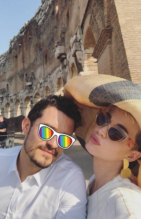 Katy Perry dan Orlando Bloom