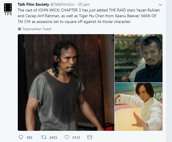 Yayan Ruhian dan Cecep Arif Rahman