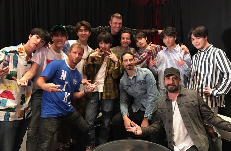 BTS dan Backstreet Boys
