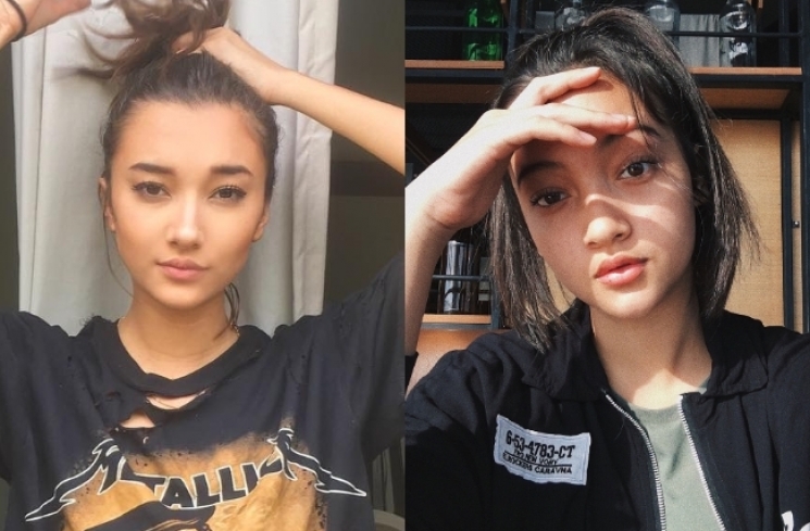 Carissa Perusset dan Megan Domani