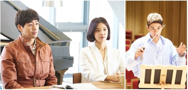 Kim Dong Jun ZE:A saat syuting About Time bersama Lee Sang Yoon dan Im Se Mi