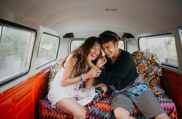 Nadine Chandrawinata dan Dimas Anggara Prewedding