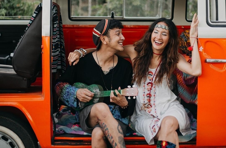 Nadine Chandrawinata dan Dimas Anggara Prewedding
