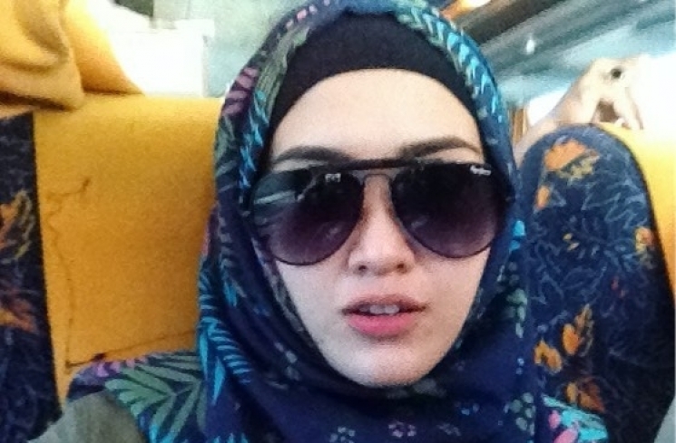 Meggy Diaz berhijab/instagram@meggydiaz25