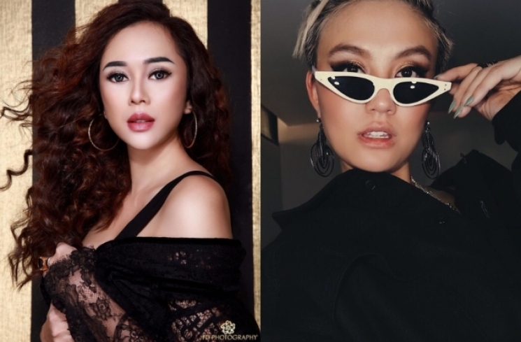 Aura Kasih dan Agnez Mo