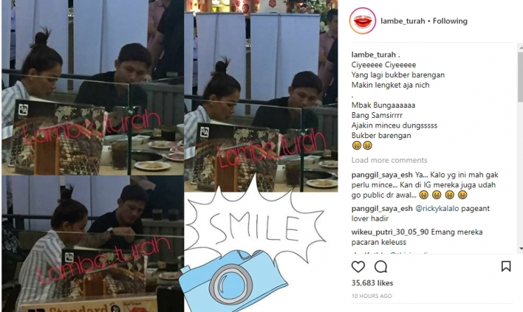 Bunga Jelitha dan Syamsir Alam