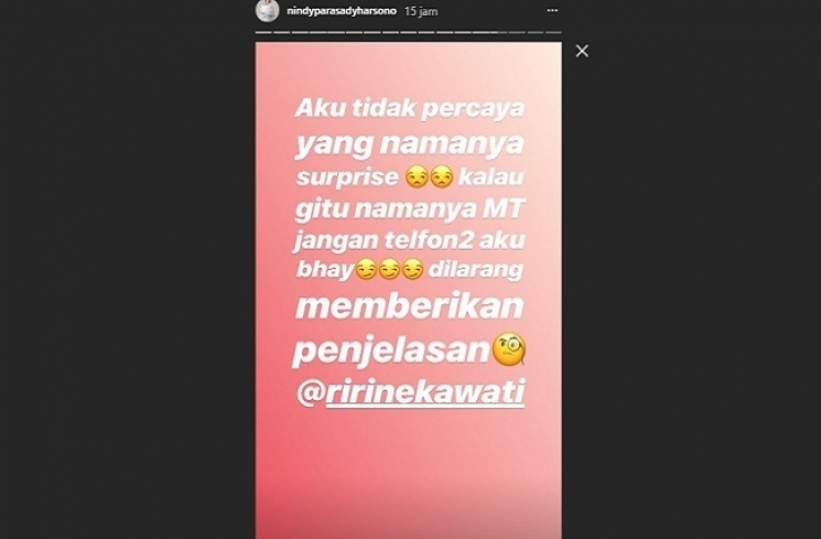 Instagram Story Nindy