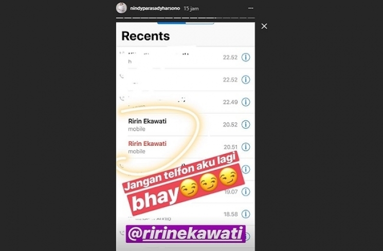 Instagram Story Nindy