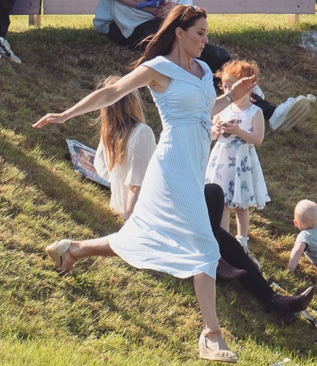 Kate Middleton at Polo Match