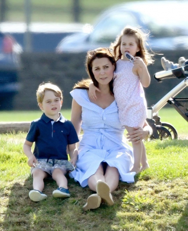 Kate Middleton at Polo Match
