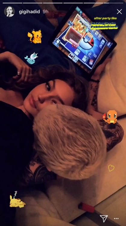 Gigi Hadid dan Zayn Malik from harpersbazaar.com