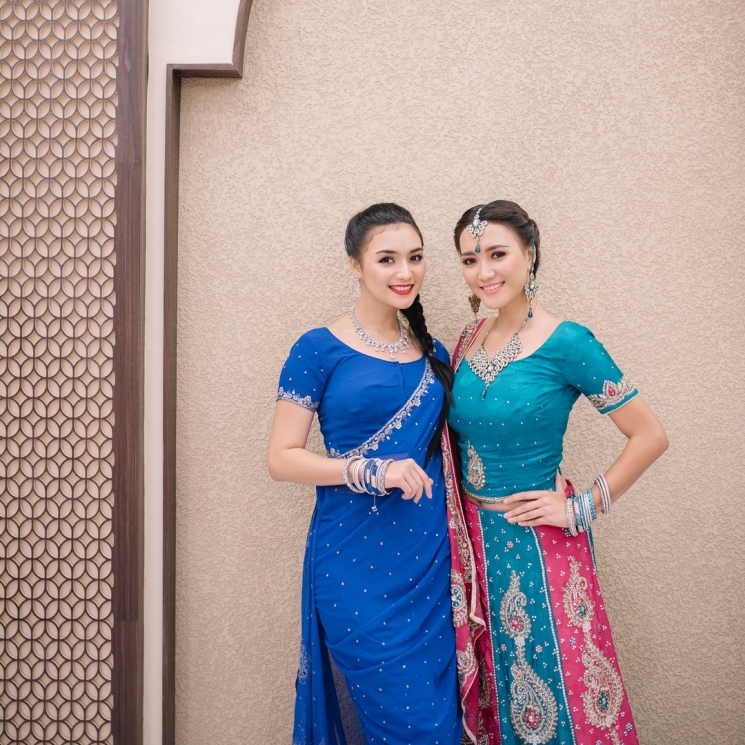 Citra Kirana dan Erica Putri