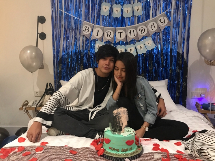 Naufal Samudra dan Jennifer Coppen