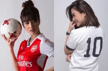 Pesona Olivia Fendry, Presenter Cantik yang Curi Perhatian di Piala Dunia 2018