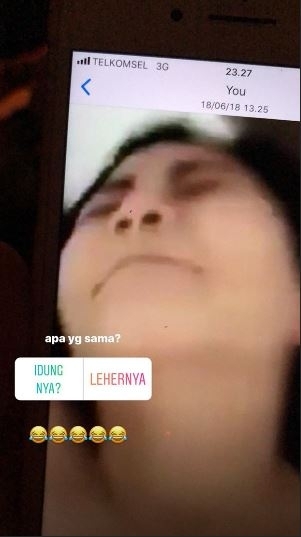 Postingan Instastory Aura Kasih