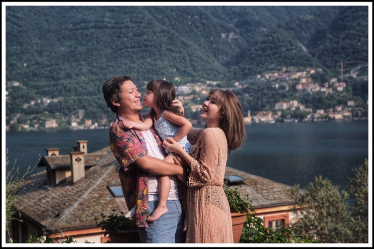 Liburan keluarga Gading di Italia