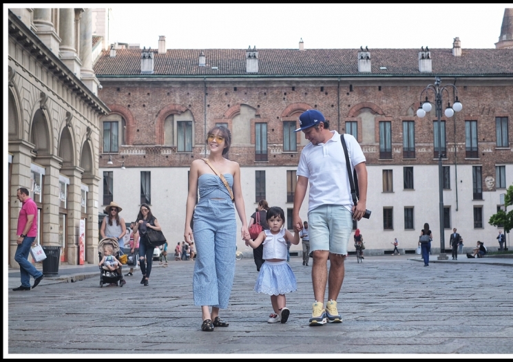 Liburan keluarga Gading di Italia