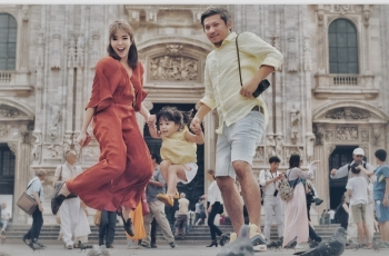Momen Liburan Gading Marten dan Gisel di Italia Bikin Envy