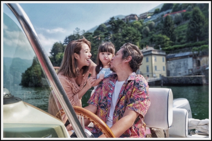 Liburan keluarga Gading di Italia