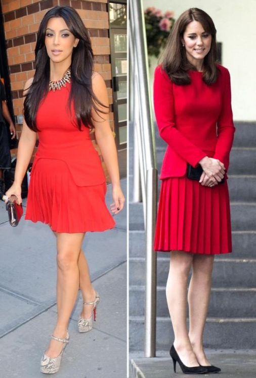 Kim Kardashian dan Kate Middleton