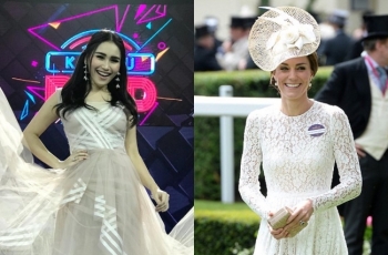 Selain Ayu Ting Ting, 5 Artis Ini Pernah Pakai Baju Sama dengan Kate Middleton