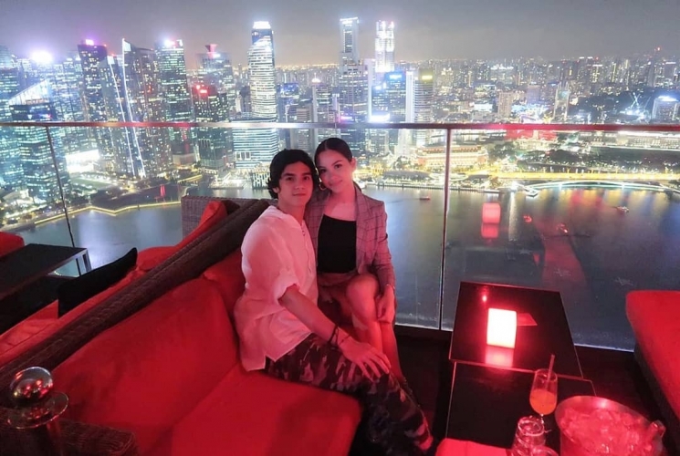 Al Ghazali dan Alyssa Daguise Instagram @alghazali7