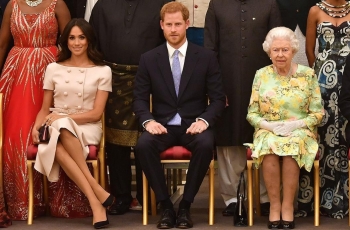 Cara Duduk Meghan Markle Disorot, Netizen Bilang Langgar Aturan