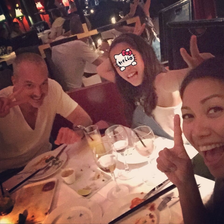 Anggun, Kirana dan Christian Kretschmar From Instagram @anggun_cipta