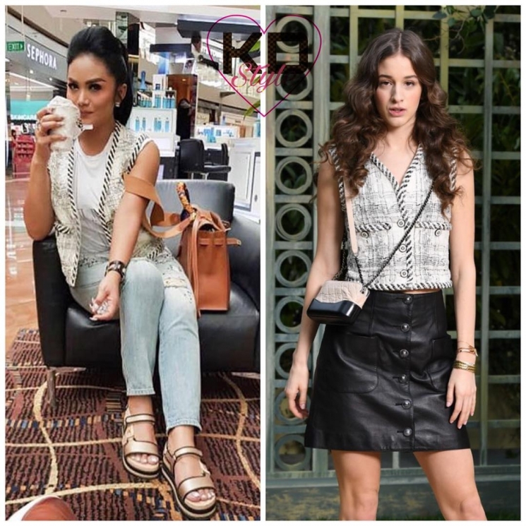 Rompi Krisdayanti/ Instagram @krisdayanti_style