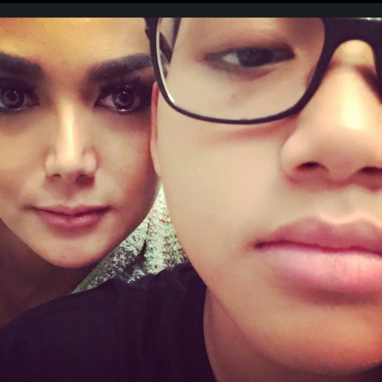 Krisdayanti dan Azriel Hermansyah