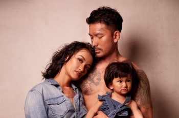 5 Momen Seru Ulang Tahun Pertama Putri Rio Dewanto dan Atiqah