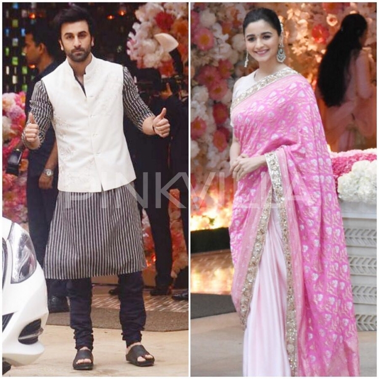 Alia Bhatt dan Ranbir Kapoor from Instagram@pinkvilla