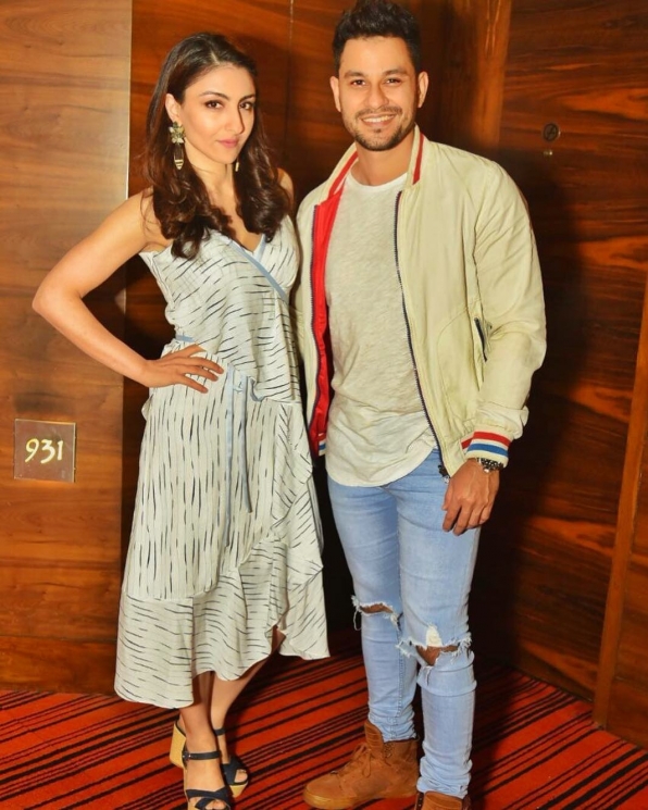 Soha Ali Khan dan Kunal Khemu from Instagram @sakpataudi