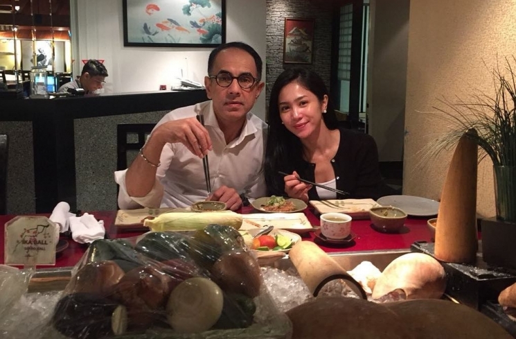 Bunga Zainal dan Sukhdev Singh Instagram @bungazainal05