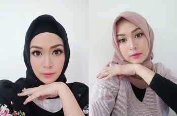 5 Potret Penampilan Terbaru Citra Kharisma yang Mantap Berjilbab