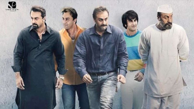 Ranbir Kapoor di film Sanju from dnaindia.com