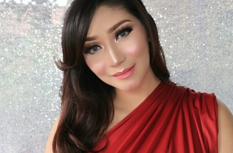 Baby Margaretha jalani maternity shoot.