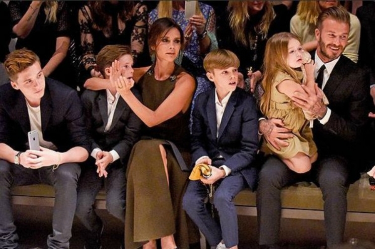 David Beckham, Victoria Beckham dan buah hati mereka from mamamia.com.au