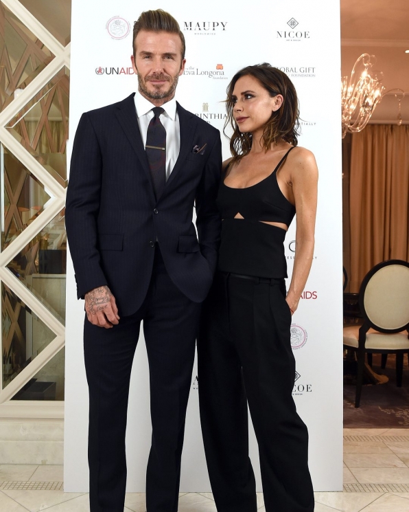 David Beckham dan Victoria Beckham from Instagram @enews