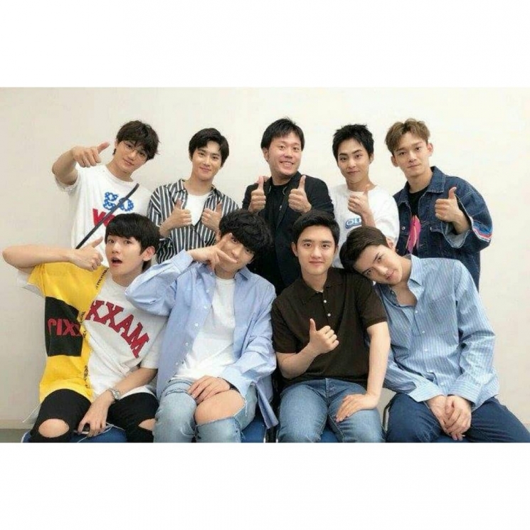 Chanyeol EXO from Instagram @indokpopgram