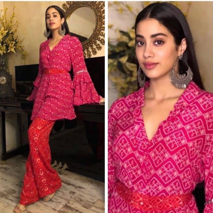 Janhvi Kapoor saat promosi film Dhadak from Instagram @bollywoodstylefile