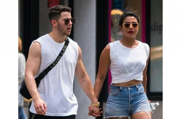 Priyanka Chopra dan Nick Jonas from Instagram @filmyselfies