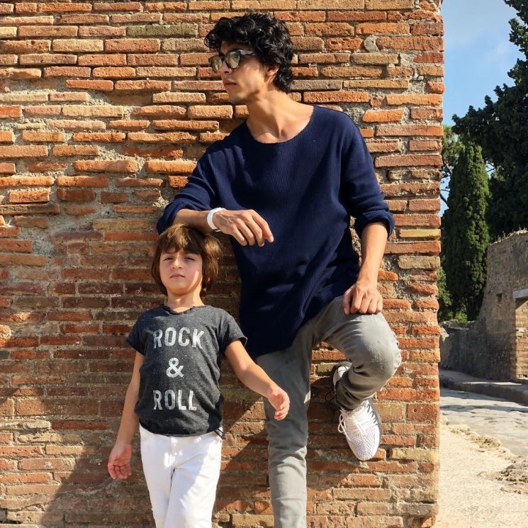 Aryan Khan dan AbRam Khan from Instagram @___aryan___