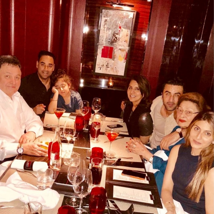 Ranbir Kapoor sekeluarga from Instagram @riddhimakapoorsahniofficial