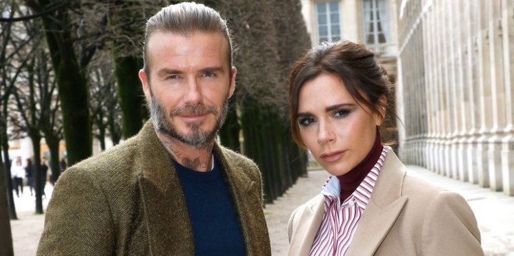 David dan Victoria Beckham/Harper Bazaar