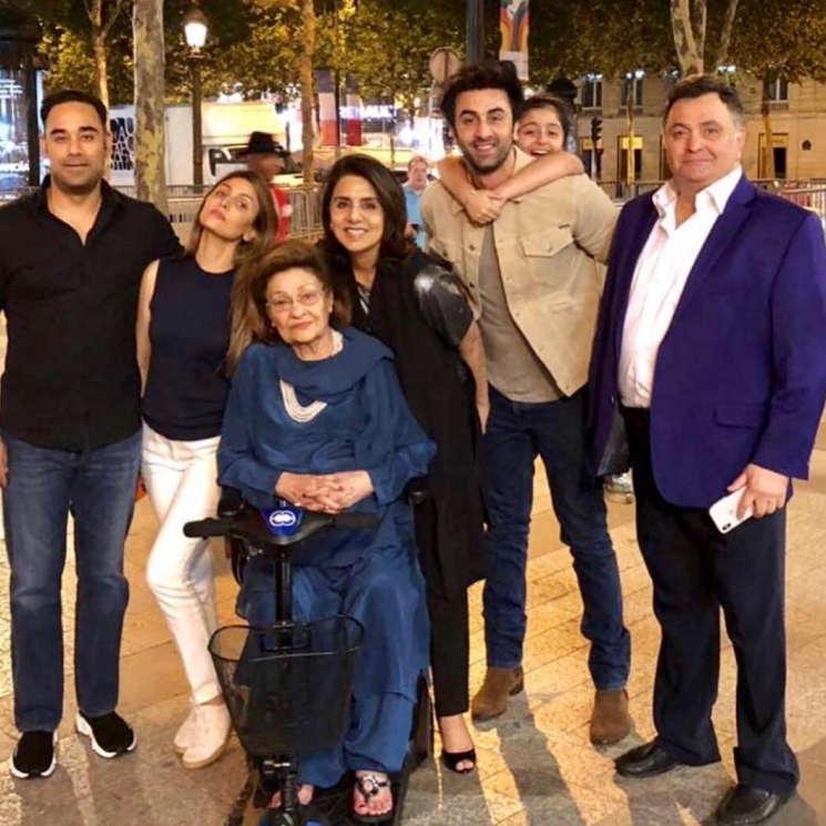 Ranbir Kapoor sekeluarga from Instagram @riddhimakapoorsahniofficial