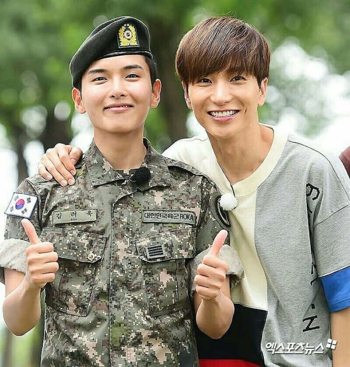 Ryeowook dan Leeteuk from Instagram @indokdrama